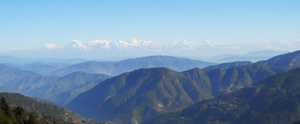 snow view nainital