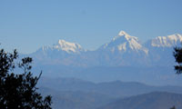 View from Nainital,hotels in nainital